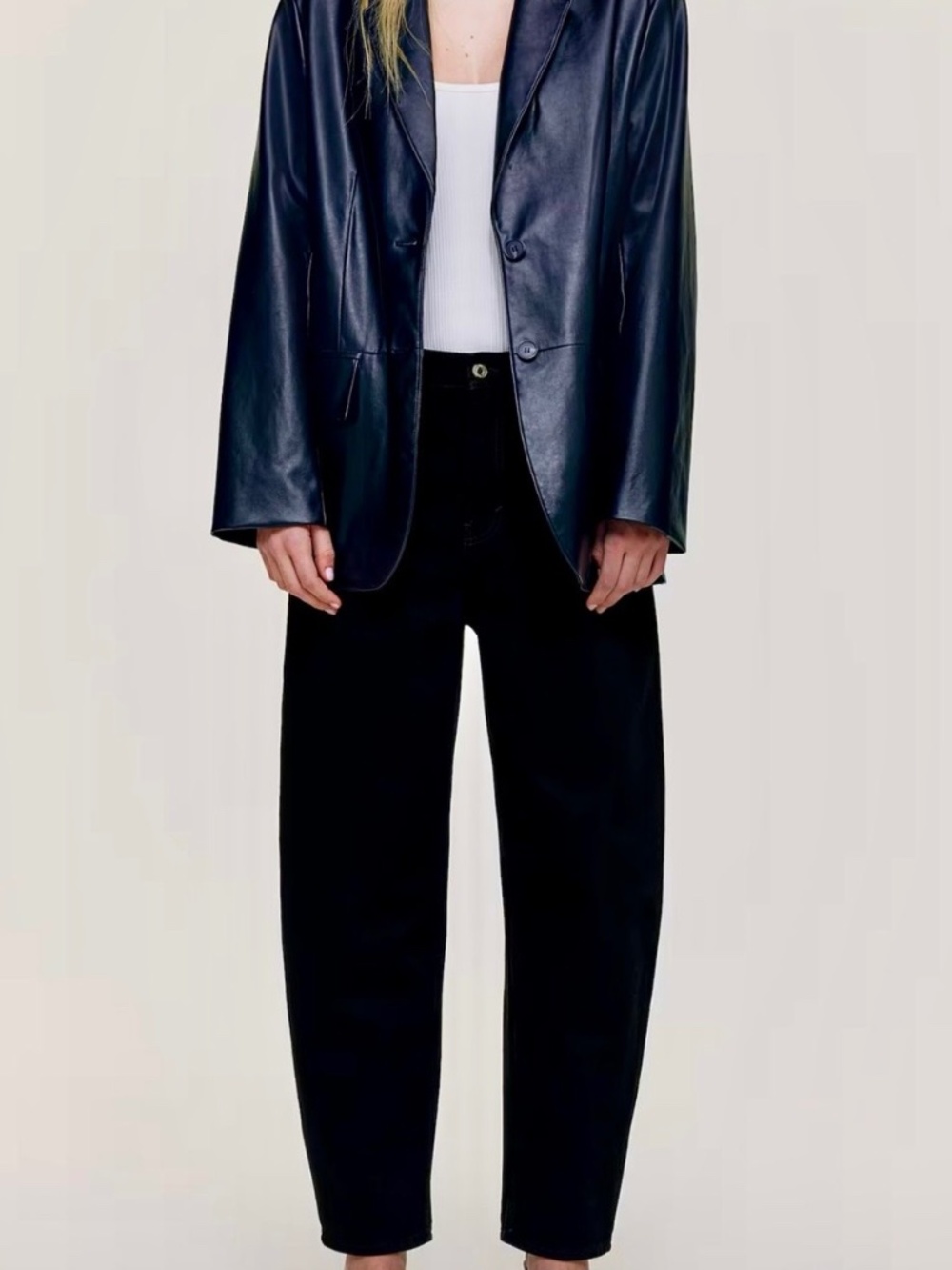 H&M Barrel Leg Jeans